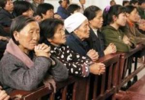 Fiéis chineses 