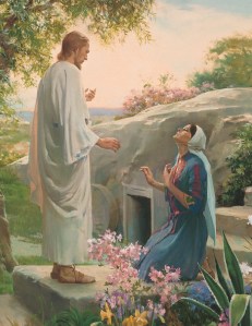 Maria Madalena e Jesus ressuscitado 