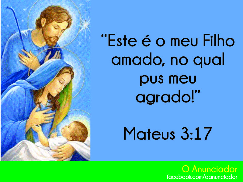 Deus escolhei uma família para que seu Filho amado viesse ao mundo!