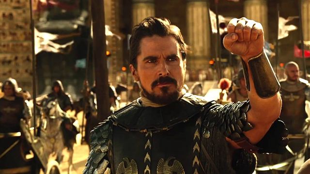 Christian Bale como Moisés