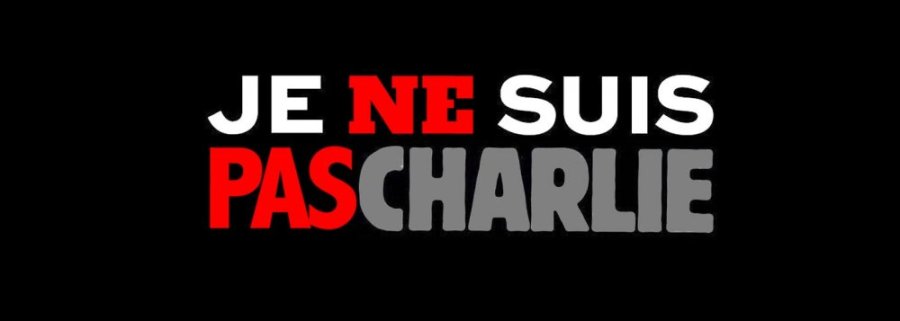 Eu não sou Charlie Hebdo. Eu não sou a favor dos terroristas.